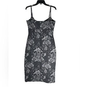 Chiara Boni La Petite Robe Lilli Sheath Dress Womens US Sz 14 Black Brocade